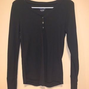 Black long sleeve shirt